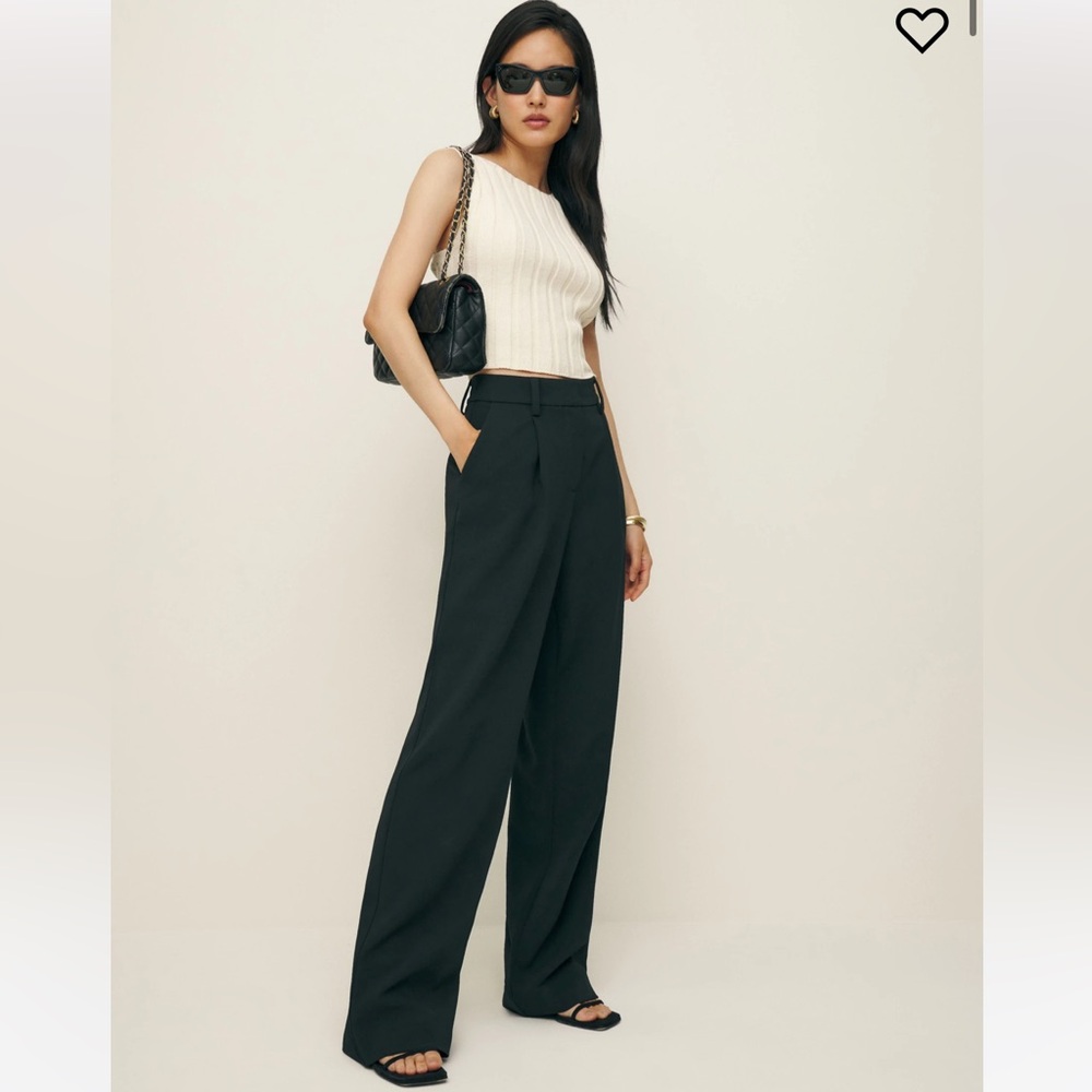 Petites Alex Mid Rise Pant
